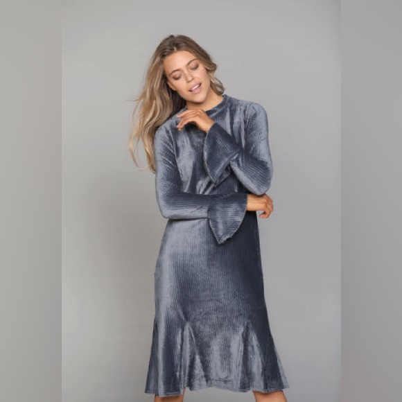 Brave And True Dresses & Skirts - Brave+True -Sugar Loaf Dress Ribbed in Navy Blue Size small